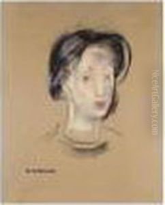 Tete De Jeune Fille by Maria Blanchard