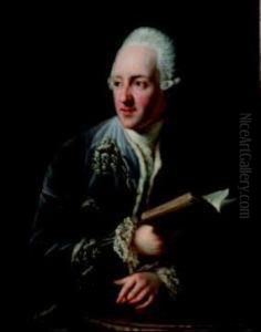 Ritratto Di Gentiluomo by Louis Gabriel Blanchet