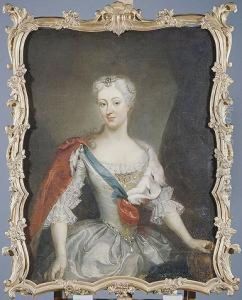 Retrato De Maria Clementina Sobieska by Louis Gabriel Blanchet