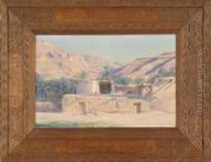 Mchounech-biskra 1902. by Jules Blancpain