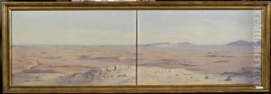 Wustenlandschaft. by Jules Blancpain