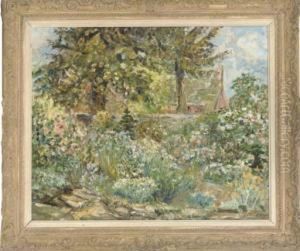 A Sunny Day In The Garden by Emily Beatrice Bland