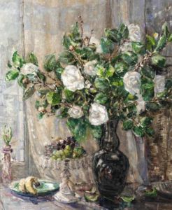 Still Life With Flowers And Fruit Still Life With Flowers And Fruit