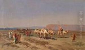 La Caravana by Juan Manuel Blanes