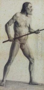 Estudio De Hombre by Juan Manuel Blanes