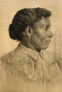Dama De Perfil by Pedro Blanes Viale