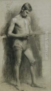 Hombre Sentado by Pedro Blanes Viale