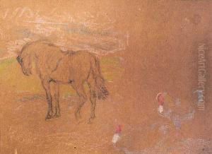 Estudio De Caballo by Pedro Blanes Viale