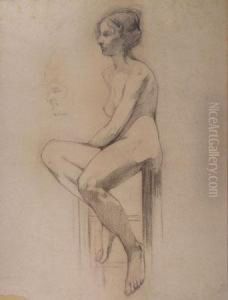 Desnudo Femenino by Pedro Blanes Viale