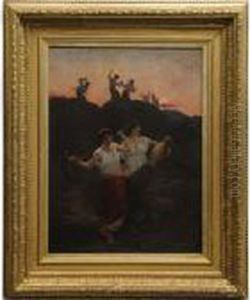 Peasants Rejoicing by Edwin Howland Blashfield