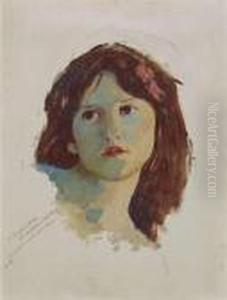 ''study Of A Head'' - view 1