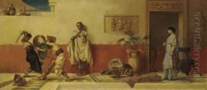 Adspice Quo Fremilu Monstralos Perferat Ictus by Edwin Howland Blashfield