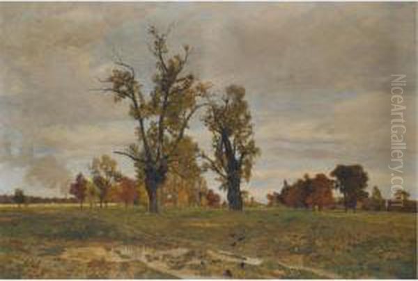 Ein Herbstlicher Nachmittag Im Prater (autumn In The Prater, Vienna) - view 1