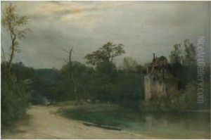 Haus Am See (house By A Lake) by Karl Blechen