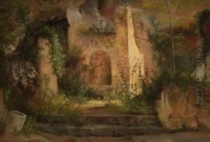 Ruine Im Wald by Karl Blechen