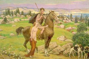 Venus & Adonis 1933 by Bryson Burroughs