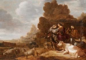 The Departure Of Abraham And Sarah From Lot And His Wife The Departure Of Abraham And Sarah From Lot And His Wife