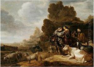 The Departure Of Jacob For Canaan