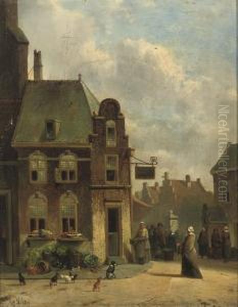 Daily Activities Outside The Greengrocer's - view 1