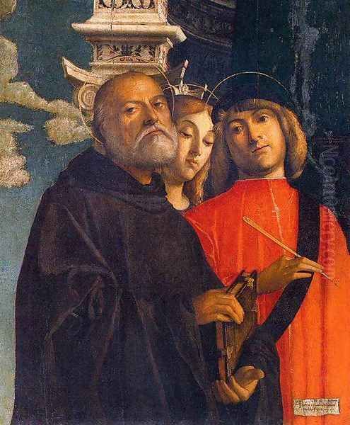 Sts Benedict, Thecla, and Damian 1497 - view 1