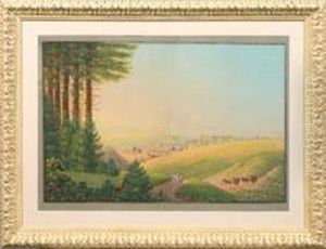 Seltene Vedute Von Clauthal Im Harz by Johann Heinrich Bleuler I