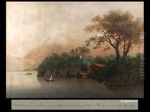 Die Ruine Habsburg by Johann Heinrich Bleuler I