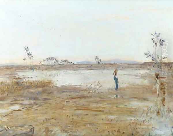 Early morning at the Nile - view 1