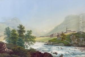 "le Village De Spluegen.".
