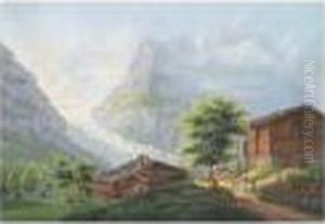 Vue Du Glacier De Grindelwald