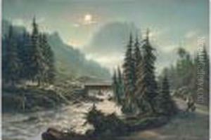 "pont Du Lutschine Vers Le Hunefluh"; "vue Du Grutle Au Lac Des Quatre Cantons"