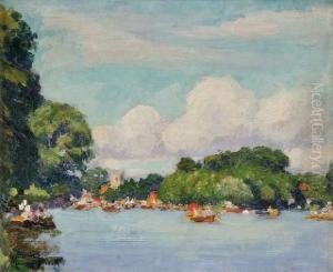 Balade En Canaux by Maurice Blieck