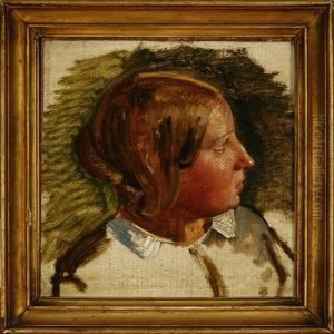 Young Woman In Profile
