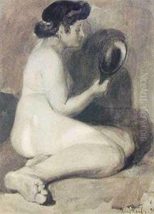 Kobieta Z Lusterkiem, 1912 R.