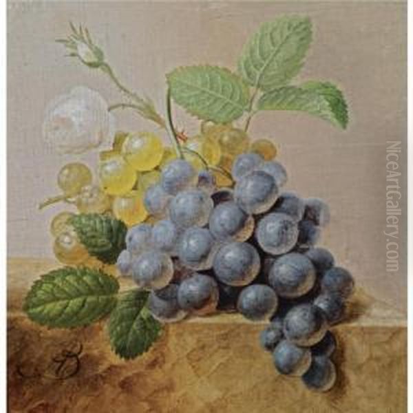 A Still Life With Grapes - view 1