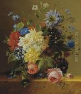 An Opulent Flower Still Life