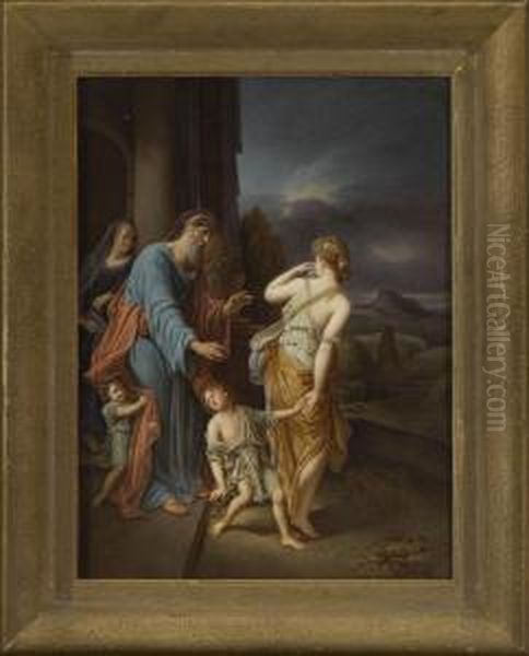 "die Vertreibung Der Hagar" - view 1