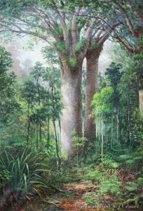 Kauri Park, Kaipara by Charles Blomfield