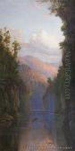 Wanganui River by Charles Blomfield