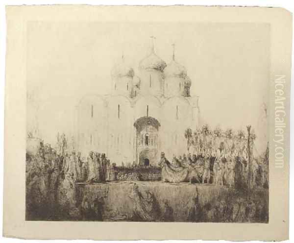 Kroning van Nicolaas II - view 1