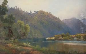 Wanganui River by Charles Blomfield