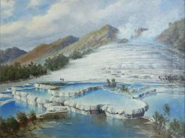 White Terraces, Rotomahana - view 1