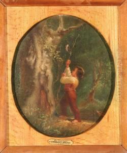 His First Catch by Charles Blomfield