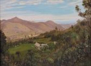 North Island Landscape by Charles Blomfield