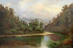 Wanganui River by Charles Blomfield