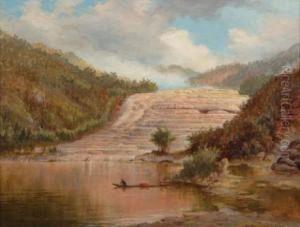 The Pink Terraces Together With Thewhite Terraces