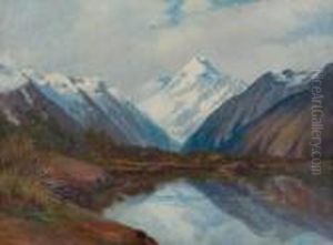 Mt Cook From The Hookerglacier