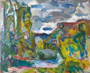 Paysage De L""""orb by Andre Blondel