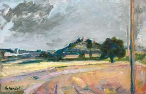 Colline De Montredon A Salinelles by Andre Blondel