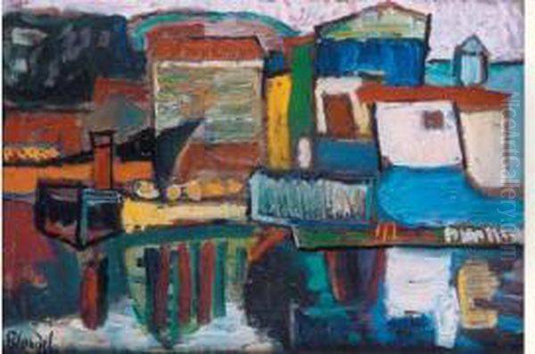 Maisons Au Bord D'un Canal - view 1