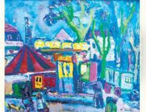 La Fete Foraine by Andre Blondel
